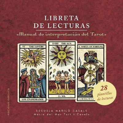 Book cover for Libreta de Lecturas del Manual de Interpretacion del Tarot