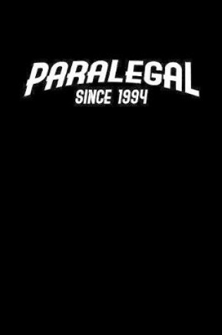 Cover of Paralegal Since !994