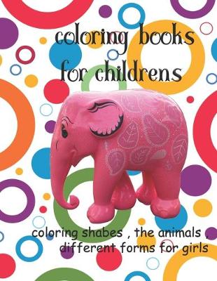 Book cover for coloring books for childrens