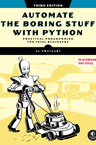 Cover of Automate the Boring Stuff with Python, 3rd Edition