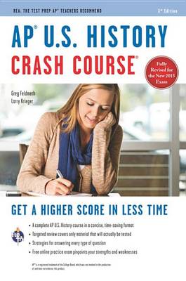 Cover of AP(R) U.S. History Crash Course Book + Online