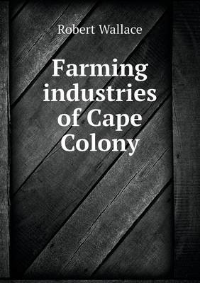 Book cover for Farming industries of Cape Colony