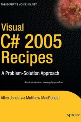 Cover of Visual C# 2005 Recipes