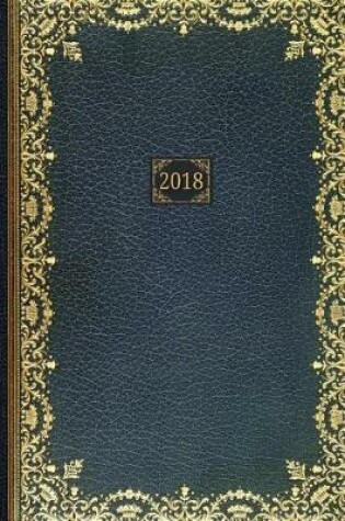 Cover of Golden Teal 2018 Planner Diary