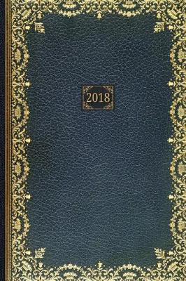 Book cover for Golden Teal 2018 Planner Diary