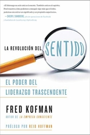 Cover of La Revolución del Sentido (the Revolution of Consciousness)