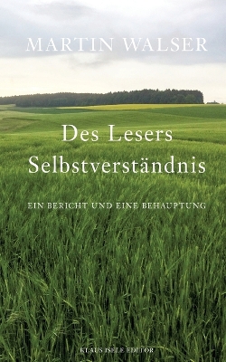 Book cover for Des Lesers Selbstverständnis