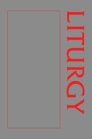 Cover of Liturgy Sourcebook