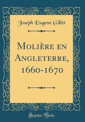 Book cover for Molière en Angleterre, 1660-1670 (Classic Reprint)