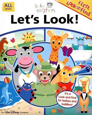 Book cover for Baby Einstein Let's Look!