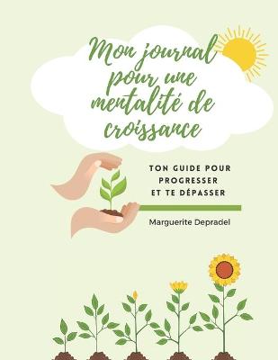 Book cover for Mon journal pour une mentalite de croissance