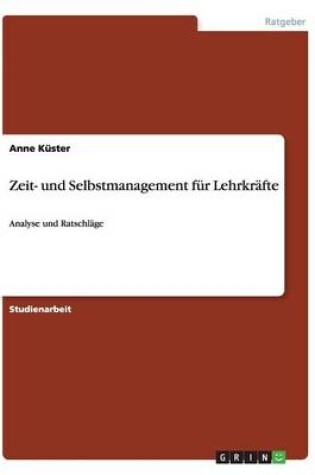 Cover of Zeit- und Selbstmanagement für Lehrkräfte