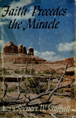 Book cover for Faith Precedes the Miracle