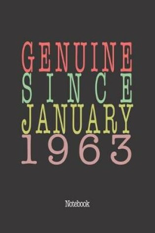 Cover of Genuine Since January 1963
