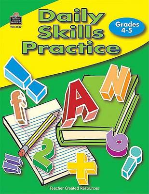 Book cover for Daily Skills Practice Grades 4-5