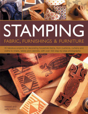 Book cover for Stamping Fabric, Furnishings and Furniture