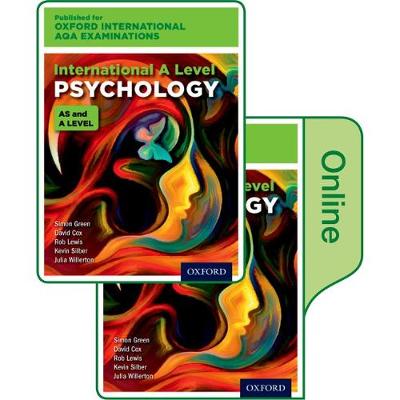 Book cover for International A Level Psychology for Oxford International AQA Examinations: Print & Online Textbook Pack