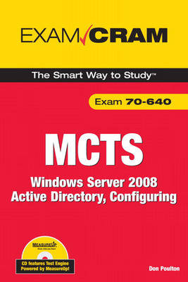Book cover for MCTS 70-640 Exam Cram