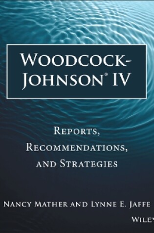 Cover of Woodcock-Johnson IV