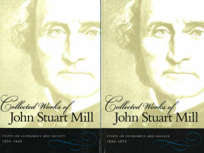 Book cover for Collected Works of John Stuart Mill, Volumes 4 & 5