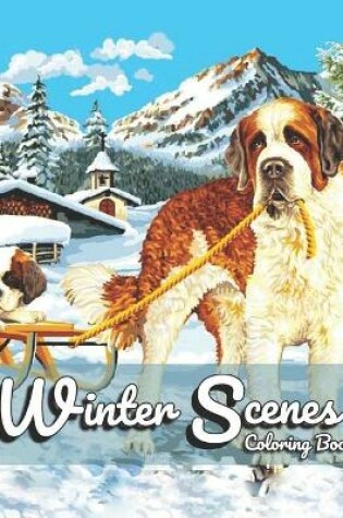 Cover of Winter Scenes Coloring Book