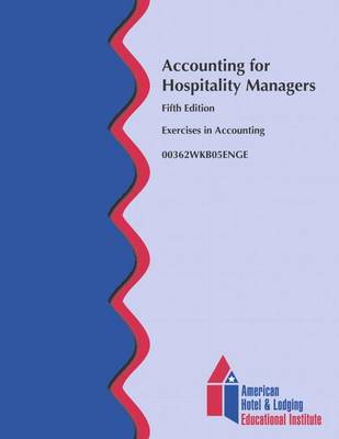 Book cover for Accounting for Hospitality Managers