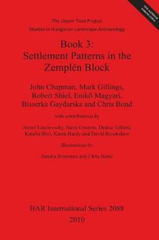 Cover of The Upper Tisza Project. Studies in Hungarian Landscape Archaeology. Book 3: Settlement Patterns in the Zemplen Block