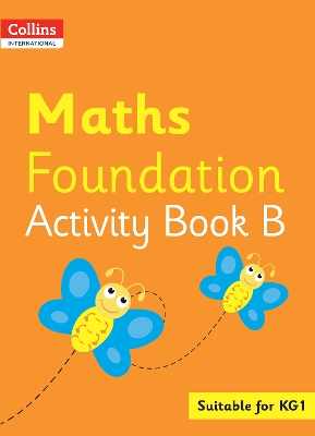 Book cover for Collins International Maths Foundation Activity Book B