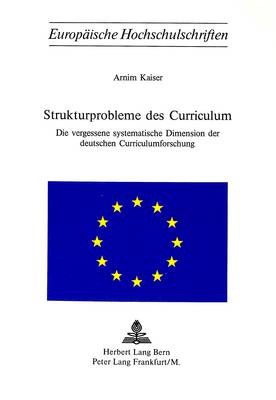 Book cover for Strukturprobleme Des Curriculum