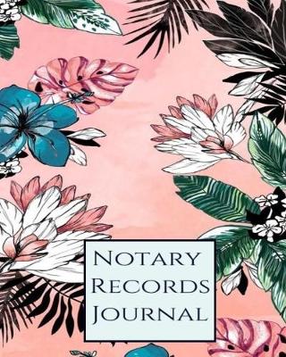 Cover of Notary Records Journal