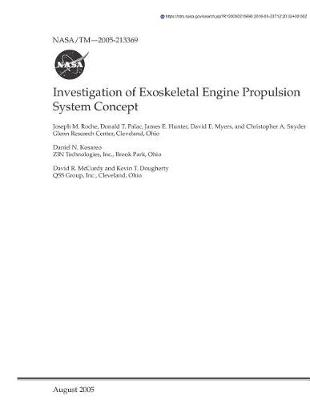 Book cover for Investigation of Exoskeletal Engine Propulsion System Concept