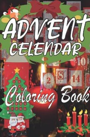 Cover of Advent Celendar Coloring Book