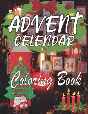 Book cover for Advent Celendar Coloring Book