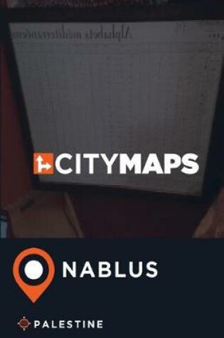 Cover of City Maps Nablus Palestine