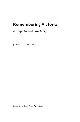 Cover of Remembering Victoria