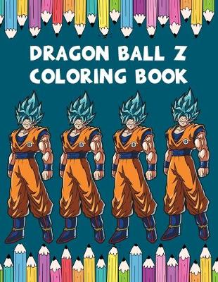 Book cover for Dragon Ball Z Coloring Book