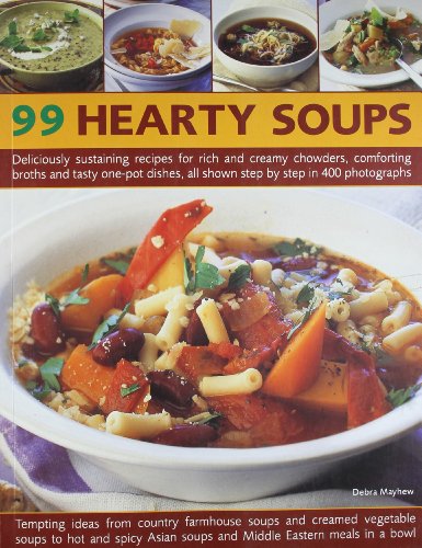 Book cover for 99 Hearty Soups