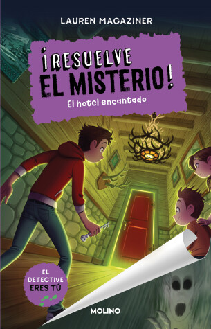 Book cover for El hotel encantado / Case Closed #3: Haunting at the Hotel