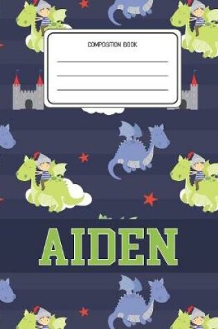 Cover of Composition Book Aiden