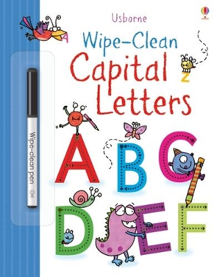 Book cover for Wipe-Clean Capital Letters