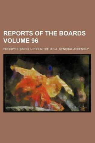 Cover of Reports of the Boards Volume 96