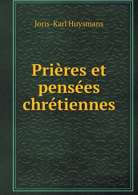 Book cover for Prières et pensées chrétiennes