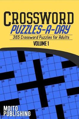 Book cover for Crossword Puzzles-A-Day