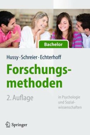 Cover of Forschungsmethoden in Psychologie und Sozialwissenschaften fur Bachelor