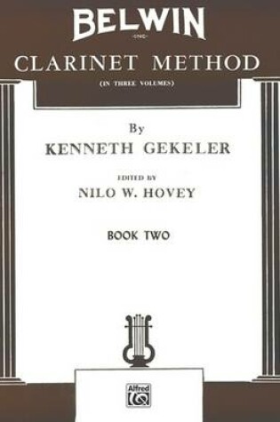 Cover of Belwin Clarinet Method, Book II