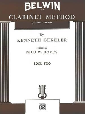 Book cover for Belwin Clarinet Method, Book II