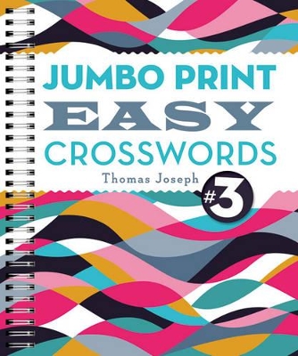 Book cover for Jumbo Print Easy Crosswords #3