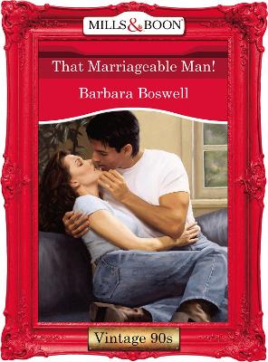 Book cover for That Marriageable Man!