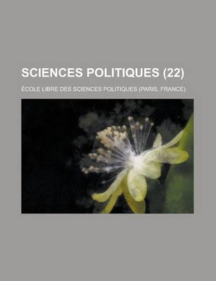 Book cover for Sciences Politiques (22 )