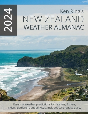 Book cover for New Zealand Weather Almanac 2024 (Paperback)